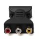 thumbnail image 3 of Adaptador y convertidor de audio y vídeo compuesto AV Hiborth compatible con HDMI macho a 3 RCA hembra para TV_Lucky_B, 3 of 5