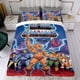 thumbnail image 4 of He-Man Conjunto de sábanas temático, trío de piezas, cómodo y amigable con la piel, diseño único, regalo de decoración para el hogar para familiares, amigos y fans,135cm *200cm, 4 of 6