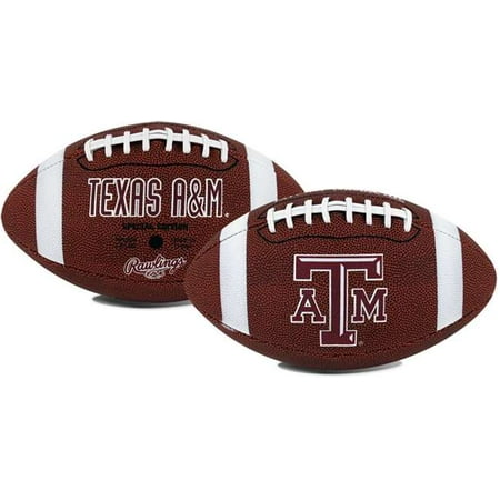 Rawlings Gametime Full-Size Football, Texas A&M (Best College Team Football)