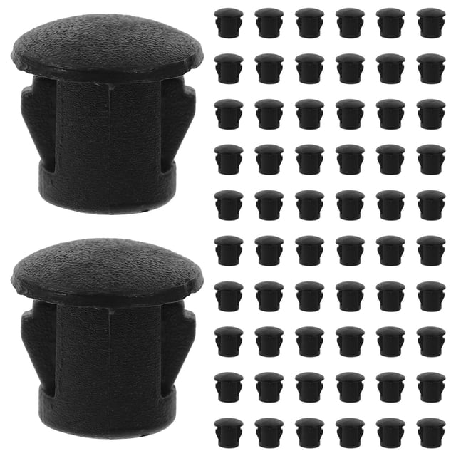 1000 tapones de plástico para agujeros, tapones a presión para tornillos de muebles, tapones para los extremos.