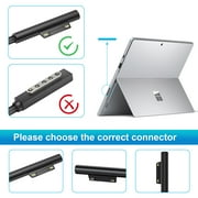 30W Surface Pro Charger for Microsoft Surface Pro 11, 10, 9, 8, 7+, 7, 6, 5, 4, 3, X, Power Adapter for Windows Surface Laptop 7/6/5/4/3/2/1, Go Tablet, Book 3/2/1