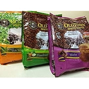 Malaysia OLD Town (3 in 1) - Taste Premix Mocha Coffee Hazelnut and Milk Tea- Don t Need Creamer & Sugar-make Your Life Easier-(35g - 40g)/sticks-(3 Flavors Mix)