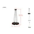 thumbnail image 5 of Safavieh Rome Bearing 17.75-Inch Dia Adjustable Pendant Lamp, 5 of 7