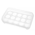 thumbnail image 3 of Caja de almacenamiento de huevos Advancent plástico 15 rejillas color blanco, 3 of 6