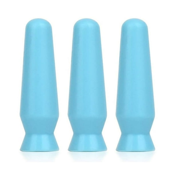 Paquete de 3 Insertadores y Extractores de Lentes Esclerales, Herramienta de Extracción de Lentes de Contacto Sin Ventilación para Lentes de Contacto Rígidas y Prótesis Oculares