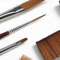 thumbnail image 6 of Creative Mark Mimik Kolinsky Watercolor Brush - # 2 Script Liner - Short Handle Synthetic Paint Brush - Handmade in Germany - Synthetic Sable Paint Brushes for Professional Artists - Animal-Friendly, 6 of 7