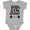 AC-Heather Grey, variant on Dad's Gym Buddy Childs Workout Boys or Girls Baby Bodysuit