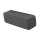 thumbnail image 5 of Almohada de apoyo para brazos, almohada de apoyo rectangular con funda de almohada extraíble, cojín Gris oscuro, 5 of 9