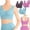 Multicolour, variant on 3-Pack Seamless Sports Bra Wirefree Yoga Bra With Removable Pads For Women