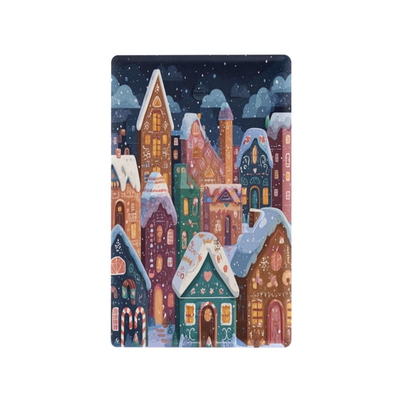 Light Switch Cover Switch Plate Outlet Cover Plug Cover for Electrical Unused Outlet Cover Cartoon Colorful House