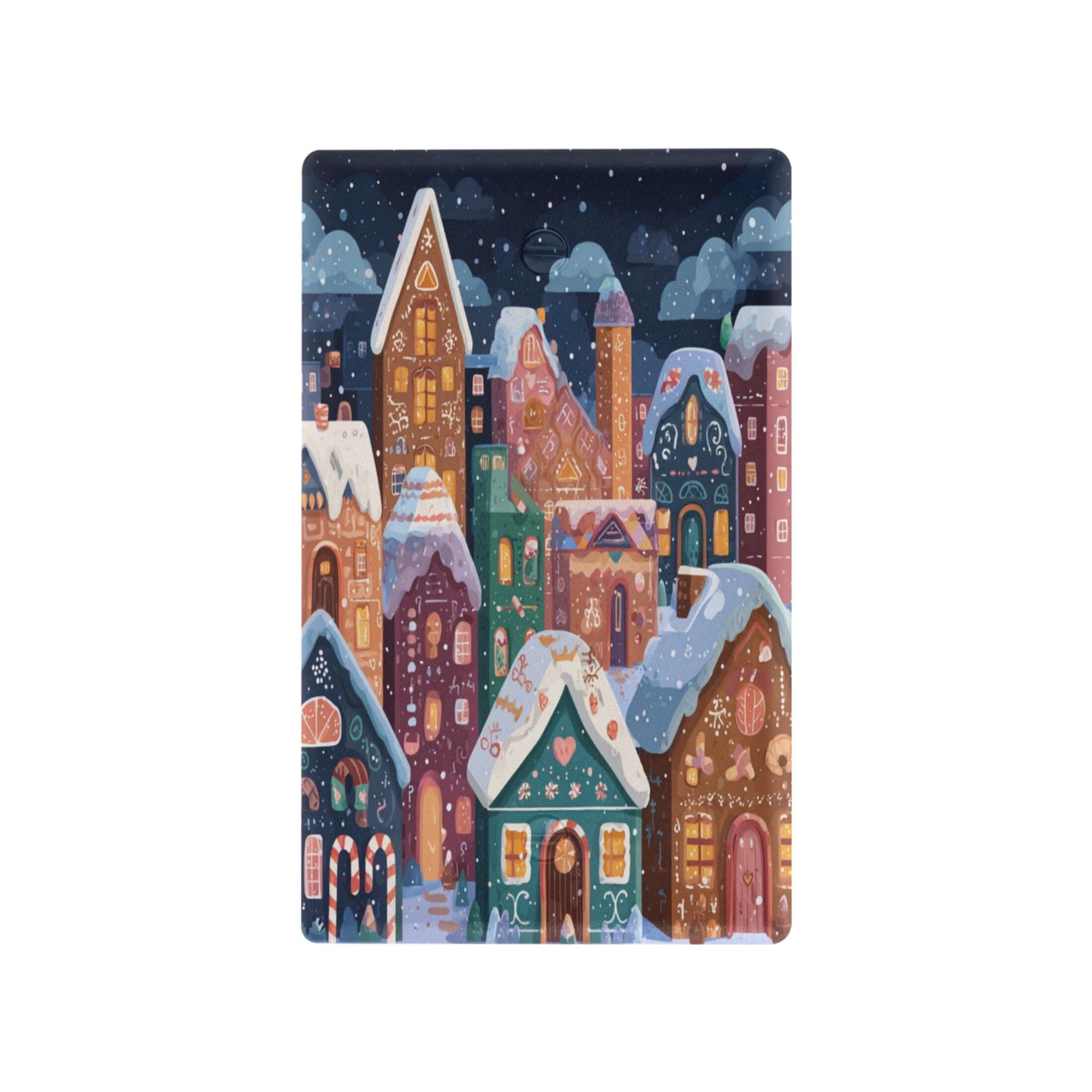 Light Switch Cover Switch Plate Outlet Cover Plug Cover for Electrical Unused Outlet Cover Cartoon Colorful House