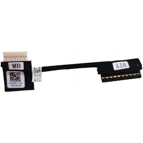 New Battery Connector Cable for Dell G3 15 3590 P89F G5 15 5590 P/N:051NFV 51NFV