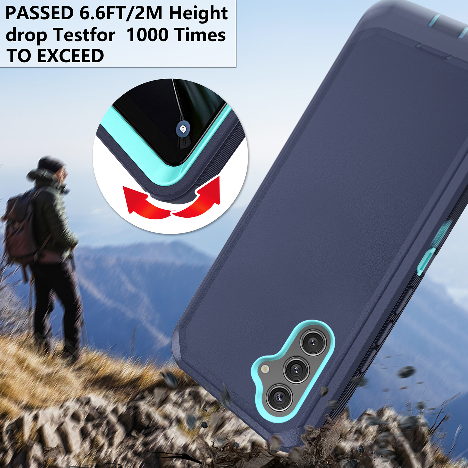 Asuwish Samsung Galaxy S24 Plus Hybrid Rugged Case photo 8