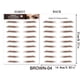 thumbnail image 2 of Parches para cejas simulados e impermeables, parches para cejas estilo tatuaje, parches ecológicos para cejas, parche para cejas, 2 of 2