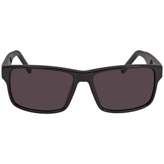 NWT Salvatore Ferragamo SF1111S Transparent Brown Rectangle 55mm Sunglasses Ferragamo Salvatore Ferragamo Brown Browline Men main image 4