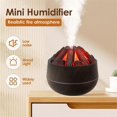 thumbnail image 2 of 300ml Bonfire Humidifier Auto-Off for Home Office Gym Dark Wood Grain, 2 of 5