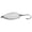Silver, variant on LICEWO Trouts Fishing Baits Jig Spoon Lures Fishing Spoon Lures Metal Baits Single Hook