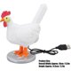 thumbnail image 5 of Lámpara de huevo de gallina, divertida lámpara de gallina ponedora, lámpara de mesa LED de dormitorio pequeño para dormitorio, sala de estar, niños, luces nocturnas, 5 of 5