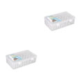 thumbnail image 4 of Inteprter Caja de hilo de coser 42 Carretes Almacenamiento Bordado Contenedor de doble bloqueo Azul Type1 NO1, 4 of 6