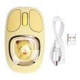 thumbnail image 2 of Mouse, 2.4G Rechargeable Silent Mouse with RGB Backlit, Cute Portable Computer Mice for PC, Laptop, Computer, 2 of 7
