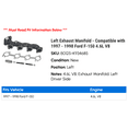 thumbnail image 2 of Left Exhaust Manifold - Compatible with 1997 - 1998 Ford F-150 4.6L V8, 2 of 2