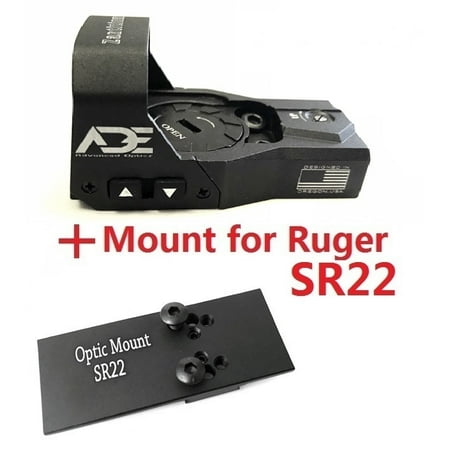 Ade Advanced Optics Zantitium RD3-015 Red Dot Reflex Sight for Ruger (Best Optics For Ruger Ar 556)