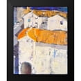 thumbnail image 2 of Marie, Susanne 15x18 Black Modern Framed Museum Art Print Titled - Village Rooftops, 2 of 5
