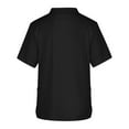 thumbnail image 4 of Liquidation d'Économies! VOAVEKE Hauts d'Été Grande Taille pour Femmes, Blouse Décontractée T-Shirt pour Femmes, Mode Féminine T-Shirt Décontracté à Manches Courtes Col Rond, 4 of 4