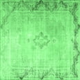 thumbnail image 1 of Ahgly Company Indoor Square Persian Emerald Green Traditional Area Rugs, 5' Square, 1 of 4