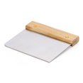 thumbnail image 4 of Stainless Steel Pizza Scraper Wooden Handle Bread Blade Pastry Spatulas Cutter, 4 of 9