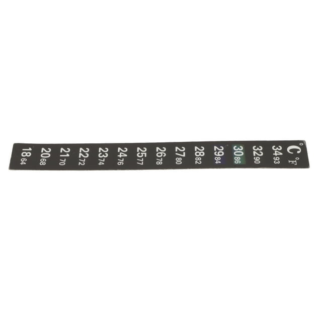 Aquarium Thermometer Sticker,Aquarium Thermometer Strip Accurate Aquarium Thermometer Strip Adhesive Thermometerfor Tortoise Tank Future-Proof Design