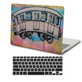 thumbnail image 1 of KSK KAISHEK for Old MacBook Air 13 inchs Case 2010 - 2017 Rel. Model A1369 & A1466, Plastic Hard Shell Case + Black Keyboard Cover, Painting A 0133, 1 of 5