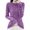 Purple, variant on Women's Oversized Pullover Sweater – Soft Ribbed Knit Long Sleeve Round Neck Loose Fit Solid Color Casual Comfortable Top for Fall Winter