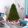 thumbnail image 6 of Nearly Natural 7ft. New England Pine Artificial Christmas Tree with 400 Clear Lights and 1044 Bendable Branches, 6 of 7