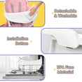 thumbnail image 3 of Tolead 15-in-1 Convertible Feeding High Chair with Activity Center, 2-in-1 Baby Highchair & Activity Center, Pink, 3 of 7