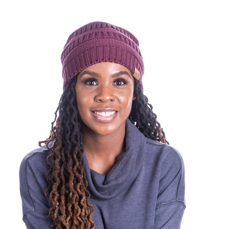 Natural Cotton Synthetic Wide Brim Ski Hat With Merkin Pubic Wig And Beanie  Attachment For Girls Long Curly Knit Winter Hat #12249S From Nxink, $26.33