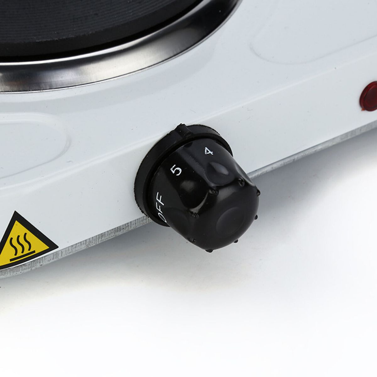 WSYW 2000W Portable Electric 2 Burner Hot Plate  Kitchen Cooktop Cooking Stove for Camping Picnics