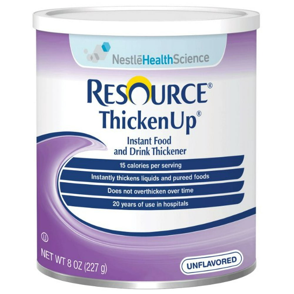 Resource Thickenup Instant Unflavored Food Thickener 8 oz. Can, 2 Pack