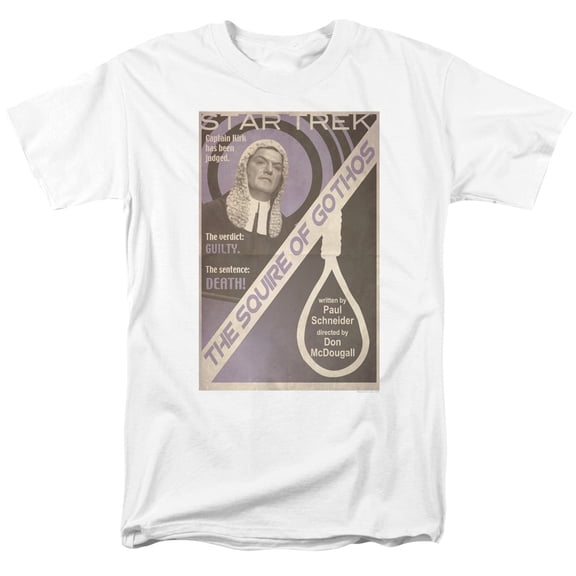 Star Trek Tos Episode 17 Adult 18/1 T-Shirt White