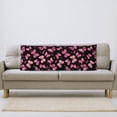 thumbnail image 6 of Bixox Girl Butterfly Print Body Pillow Cover with Zipper Closure, Cozy Fuzzy Fleece Body Pillow Case Cover 20 x 54 Inches,Long Body Pillow Pillowcase, 6 of 6