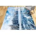 thumbnail image 3 of Nature Landscape Rugs, Bath Rug, Blue Rug, Winter Scenery Rug, Bridesmaid Gift Rug, Landscape Rugs, Non Slip Rugs, Farmhouse Rug, Large Rug, 2.6'x9.2' - 80x280 cm, 3 of 8