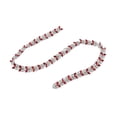 thumbnail image 4 of Cadena de diamantes de diamantes de diamisco, 1 yardas 2.3 cm Redimbajo de Vidrio Reba Riba Cadena Crisplador Cristal Cadena para Cinta de La, 4 of 7