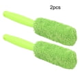 thumbnail image 1 of SPRING Brosse de Lavage de Roue de Voiture Portable en Microfibre Verte, 1 of 9