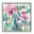 thumbnail image 5 of Stupell Industries Delicate Rainy Flowers Pink Peonies Painterly Illustration , 12 x 12, Design by Third and Wall, 5 of 5