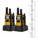 thumbnail image 1 of Walkie Talkies Retevis RB48, radios bidireccionales impermeables, paquete de 4 unidades, 1 of 9