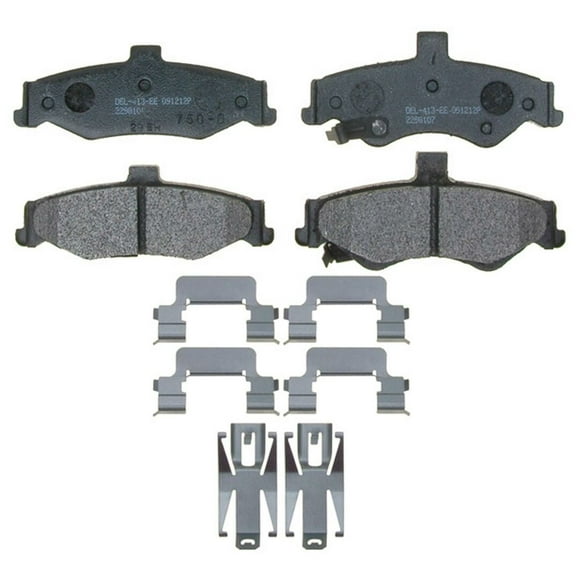 Disc Brake Pad Set Fits select: 1998-2002 CHEVROLET CAMARO, 1998-2002 PONTIAC FIREBIRD