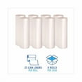 thumbnail image 3 of High Density Industrial Can Liners Coreless Rolls, 60 gal, 16 mic, 38" x 60", Natural, Perforated, 2 | Bundle of 2, 3 of 7