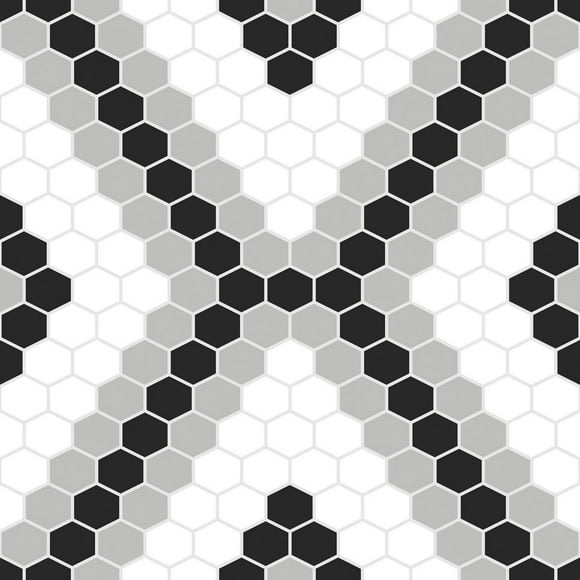 FloorPops Leyton Peel and Stick Floor Tiles Set of 20