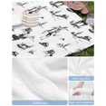 thumbnail image 6 of Black Western Cowboy Beach Towels Oversized Super Absorbent, Vintage Horse Cactus Ethnic Art Lightweight Bath Towel Quick Dry Sets For Bathroom/Pool/Rv Camping/Beach Play/Gym Room/Picnic 31"x62", 6 of 8