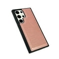 thumbnail image 4 of for Samsung Galaxy S22 Ultra PU Leather Case, Slim Shockproof TPU Silicone Bumper Camera and Screen Protective Phone Cover Classic Sythetic Leather Lightweight Case for Galaxy S22 Ultra, Rosegold, 4 of 7